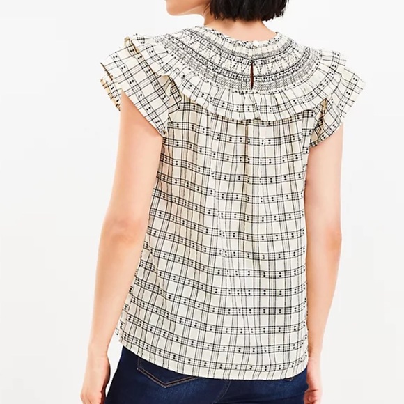 LOFT ruffle top - Picture 4 of 12